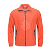 YS - Reflective Zipper Waterproof Long-Sleeved Coat