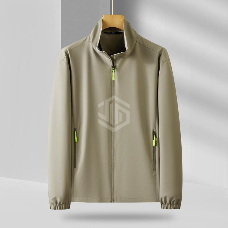 YS-C77788 Fashion V-neck Single-layer Lightweight Emergency Coat