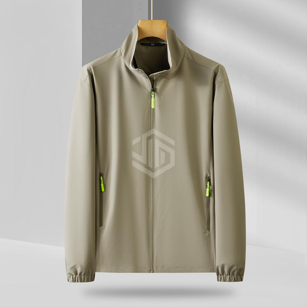 YS-C77788 Fashion V-neck Single-layer Lightweight Emergency Coat