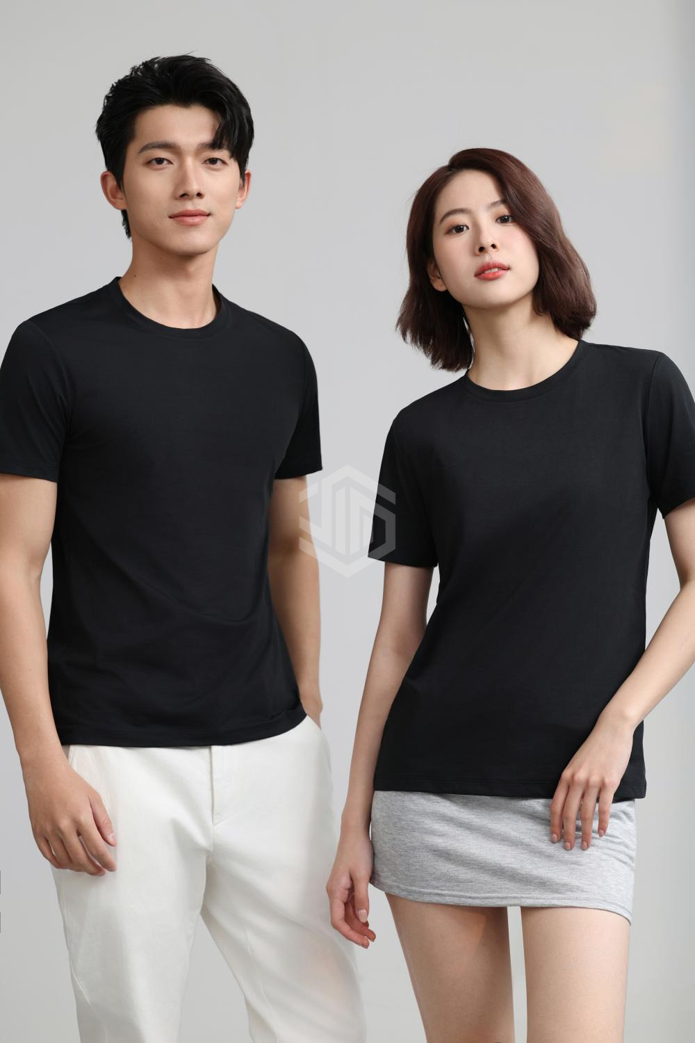 YS-926# Ice Feeling Roana Round Neck Top - High Quality and Affordable (Wicks away moisture, breathable, not hot, dries quickly) - Front of E18 section