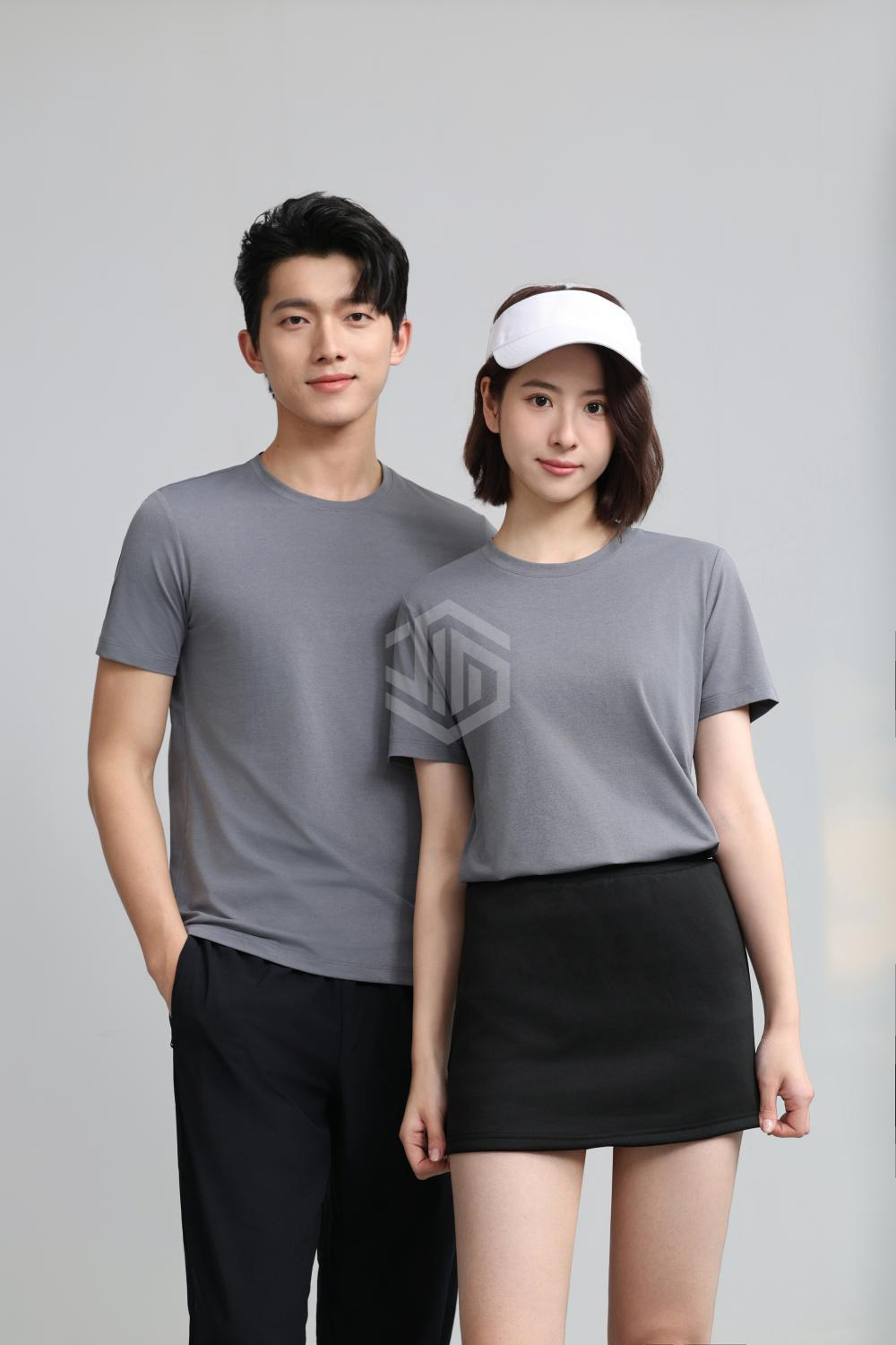 YS-926# Ice Feeling Roana Round Neck Top - High Quality and Affordable (Wicks away moisture, breathable, not hot, dries quickly) - Front of E18 section