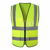 Multi-pocket Reflective Stripe Jacket, High Contrast (Fabric)